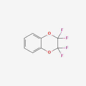 molecular formula C8H4F4O2 B1586991 2,2,3,3-四氟-1,4-苯并二氧杂环戊烷 CAS No. 94767-47-2