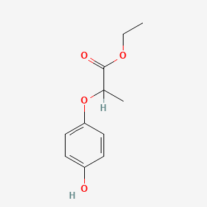 B1587018 Ethyl 2-(4-hydroxyphenoxy)propanoate CAS No. 65343-67-1
