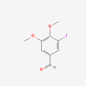 molecular formula C9H9IO3 B1587035 3-Iodo-4,5-dimethoxybenzaldehyde CAS No. 32024-15-0