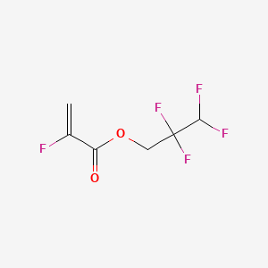 molecular formula C6H5F5O2 B1587046 2,2,3,3-Tetrafluoropropyl 2-fluoroacrylate CAS No. 96250-37-2