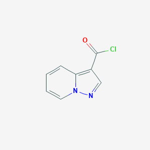 molecular formula C8H5ClN2O B1587055 吡唑并[1,5-a]吡啶-3-甲酰氯 CAS No. 78933-24-1