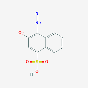 molecular formula C10H6N2O4S B1587063 1-重氮-4-磺基萘-2-酚盐 CAS No. 4857-47-0