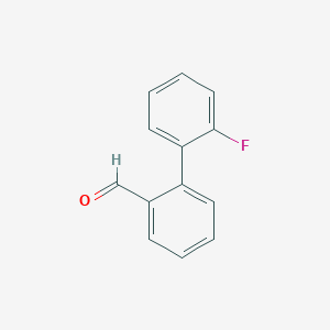 molecular formula C13H9FO B1587069 2'-Fluorobiphenyl-2-carbaldehyde CAS No. 223575-95-9