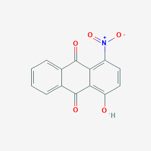 molecular formula C14H7NO5 B1587097 1-羟基-4-硝基蒽醌 CAS No. 81-65-2