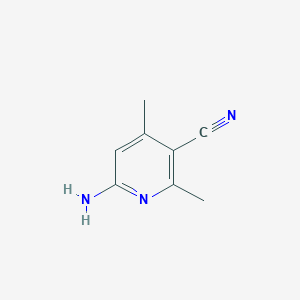 molecular formula C8H9N3 B1587110 6-Amino-2,4-dimethylnicotinonitrile CAS No. 769-27-7