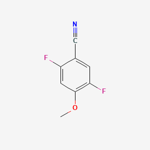 molecular formula C8H5F2NO B1587112 2,5-二氟-4-甲氧基苯甲腈 CAS No. 1007605-44-8