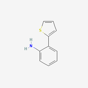 molecular formula C10H9NS B1587117 2-(2-噻吩基)苯胺 CAS No. 62532-99-4