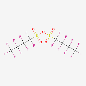 molecular formula C8F18O5S2 B1587121 1,1,2,2,3,3,4,4,4-壬氟丁烷-1-磺酸酐 CAS No. 36913-91-4