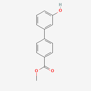 molecular formula C14H12O3 B1587141 Methyl 4-(3-hydroxyphenyl)benzoate CAS No. 579511-01-6
