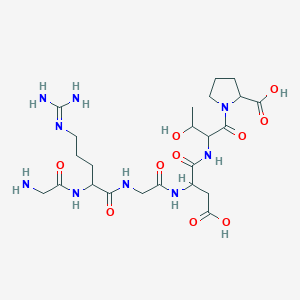 molecular formula C23H39N9O10 B1587144 Grgdtp CAS No. 108682-58-2
