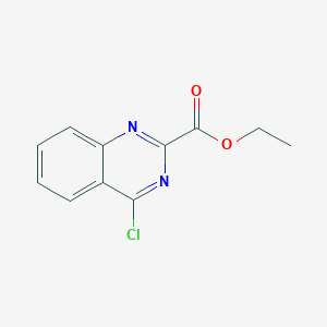 molecular formula C11H9ClN2O2 B1587194 4-氯喹唑啉-2-甲酸乙酯 CAS No. 34632-69-4
