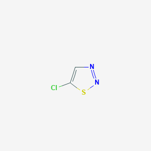 molecular formula C2HClN2S B1587204 5-Chloro-1,2,3-thiadiazole CAS No. 4113-57-9