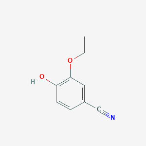 molecular formula C9H9NO2 B1587206 3-Ethoxy-4-hydroxybenzonitrile CAS No. 60758-79-4