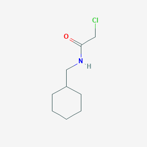 molecular formula C9H16ClNO B1587217 2-氯-N-(环己基甲基)乙酰胺 CAS No. 40914-11-2