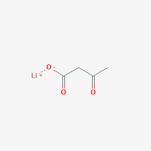 molecular formula C4H5LiO3 B1587223 乙酰乙酸锂 CAS No. 3483-11-2