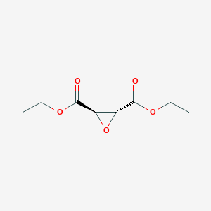 molecular formula C8H12O5 B1587230 二乙基(2R,3R)-环氧丙烷-2,3-二羧酸酯 CAS No. 74243-85-9