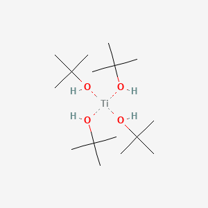 molecular formula C16H40O4Ti B1587233 四（叔丁氧基）钛 CAS No. 3087-39-6