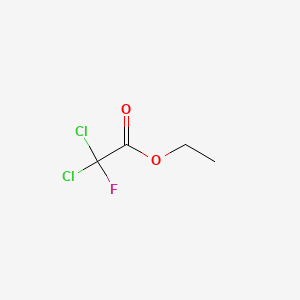 molecular formula C4H5Cl2FO2 B1587254 二氯氟乙酸乙酯 CAS No. 383-61-9