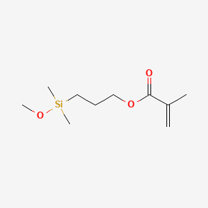 molecular formula C10H20O3Si B1587261 3-(Methoxydimethylsilyl)propyl methacrylate CAS No. 66753-64-8