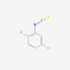 molecular formula C7H3ClFNS B1587287 4-氯-1-氟-2-异硫氰酸苯酯 CAS No. 247170-25-8