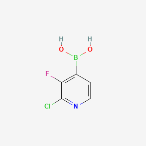 molecular formula C5H4BClFNO2 B1587289 2-Chloro-3-fluoropyridine-4-boronic acid CAS No. 937595-71-6