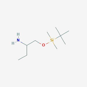 molecular formula C10H25NOSi B1587312 2-氨基-1-(丁基二甲基硅氧基)丁烷 CAS No. 811841-81-3