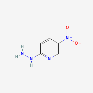 molecular formula C5H6N4O2 B1587325 2-肼基-5-硝基吡啶 CAS No. 6343-98-2