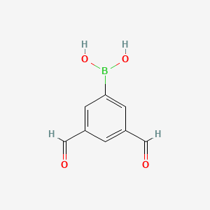 B1587340 3,5-Diformylphenylboronic acid CAS No. 480424-62-2