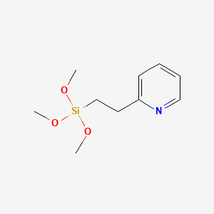 B1587346 2-(Trimethoxysilylethyl)pyridine CAS No. 27326-65-4