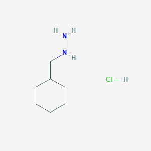 molecular formula C7H17ClN2 B1587348 (环己基甲基)肼盐酸盐 CAS No. 3637-58-9