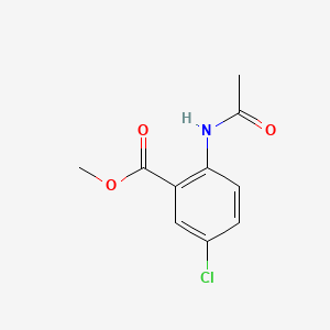 molecular formula C10H10ClNO3 B1587376 Methyl 2-acetamido-5-chlorobenzoate CAS No. 20676-54-4