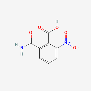 molecular formula C8H6N2O5 B1587431 2-氨基甲酰基-6-硝基苯甲酸 CAS No. 65911-46-8