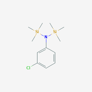 molecular formula C12H22ClNSi2 B1587433 3-氯-N,N-双(三甲基硅基)苯胺 CAS No. 7522-27-2
