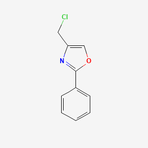 B1587447 4-Chloromethyl-2-phenyl-oxazole CAS No. 30494-97-4
