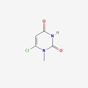 molecular formula C5H5ClN2O2 B1587473 6-クロロ-1-メチルウラシル CAS No. 31737-09-4