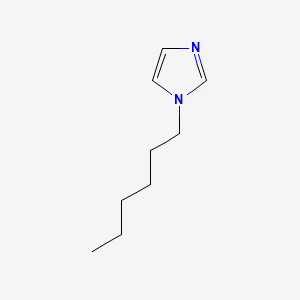 molecular formula C9H16N2 B1587475 1-Hexylimidazole CAS No. 33529-01-0
