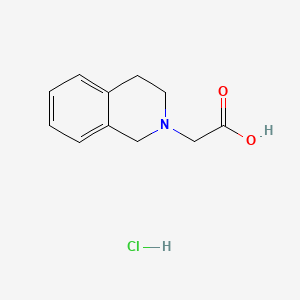 molecular formula C11H14ClNO2 B1587488 2-(3,4-二氢异喹啉-2(1H)-基)乙酸盐酸盐 CAS No. 200064-94-4