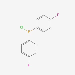 molecular formula C12H8ClF2P B1587507 双(4-氟苯基)氯膦 CAS No. 23039-97-6
