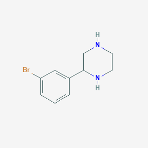 molecular formula C10H13BrN2 B1587519 2-(3-Bromophenyl)piperazine CAS No. 885962-24-3