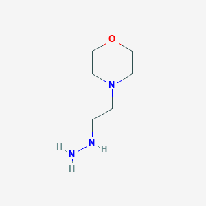 molecular formula C6H15N3O B1587574 4-(2-肼基乙基)吗啉 CAS No. 2154-24-7