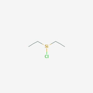 molecular formula C4H10ClSi B158759 二乙基氯硅烷 CAS No. 1609-19-4