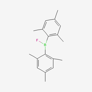 molecular formula C18H22BF B1587600 Dimesitylfluoroborane CAS No. 436-59-9
