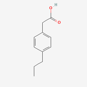 molecular formula C11H14O2 B1587618 2-(4-丙基苯基)乙酸 CAS No. 26114-12-5