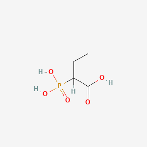 molecular formula C4H9O5P B1587628 2-膦酸丁酸 CAS No. 4378-40-9