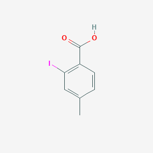 molecular formula C8H7IO2 B1587636 2-碘-4-甲基苯甲酸 CAS No. 1829-21-6