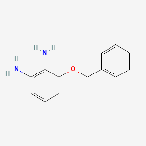 molecular formula C13H14N2O B1587643 3-(Benzyloxy)benzene-1,2-diamine CAS No. 89521-55-1
