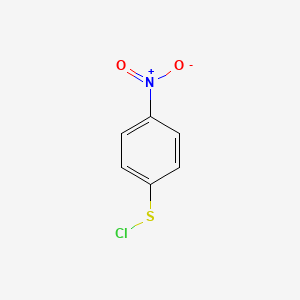 molecular formula C6H4ClNO2S B1587644 4-Nitrobenzenesulfenyl chloride CAS No. 937-32-6