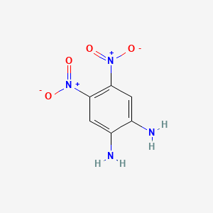 molecular formula C6H6N4O4 B1587645 4,5-二硝基苯-1,2-二胺 CAS No. 32690-28-1