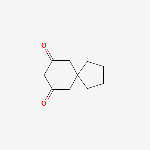 molecular formula C10H14O2 B1587658 Spiro[4.5]decane-7,9-dione CAS No. 82683-51-0
