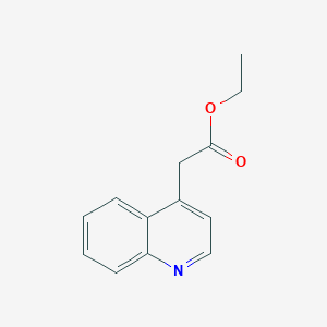 B1587662 Ethyl 2-(quinolin-4-YL)acetate CAS No. 4789-81-5